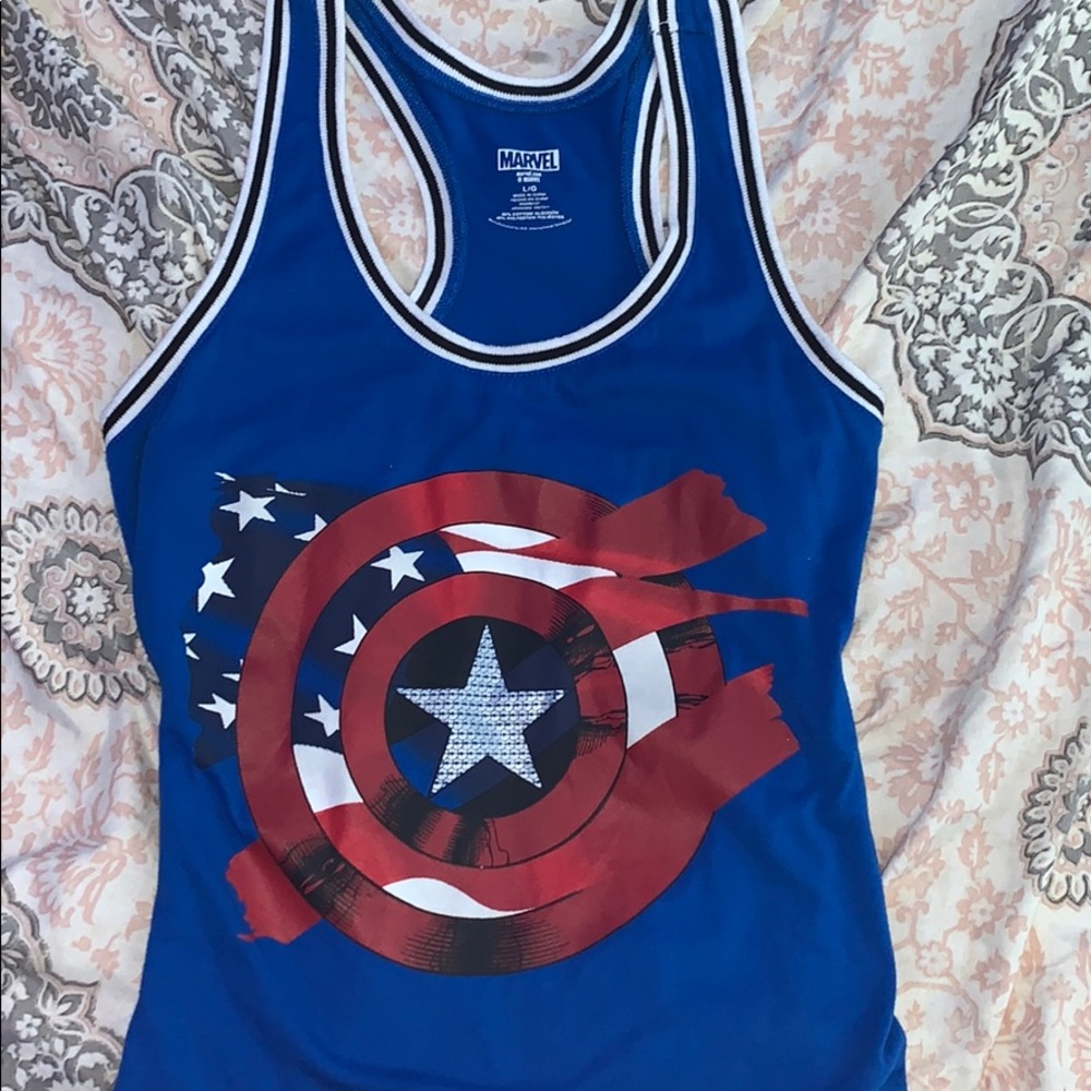 Marvel Captain America muscle tee